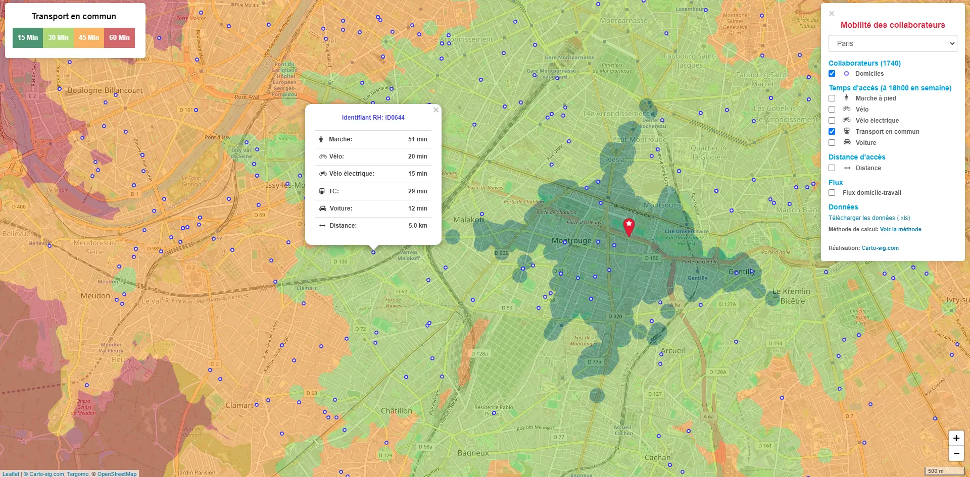 SiteShift - Simulation de déménagement de locaux professionnels